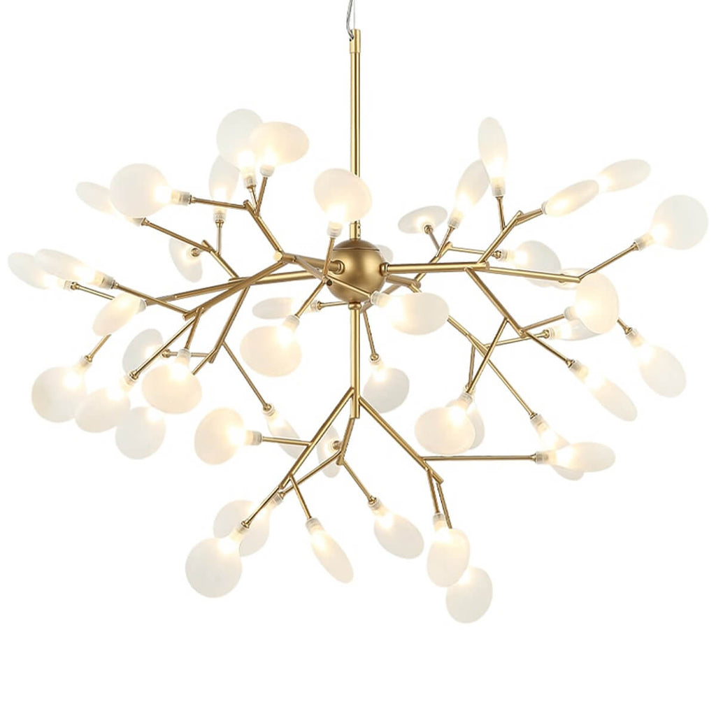 Hyrangea Bloom 45-Light Gold Chandelier C69836GL Matteo Lighting