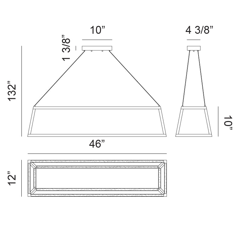 Carlington 1-Light Matte Black Chandelier – Matteo Lighting