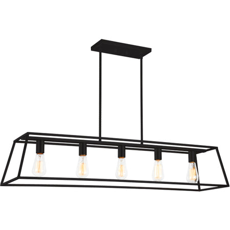 Candor 5-Light Rusty Black Chandelier C57015RB Matteo Lighting